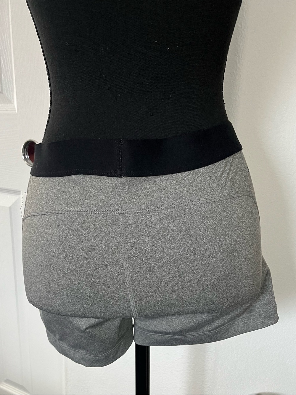 Nike Pro Dri-FIT Leggings & Compression Shorts Bundle | Gray & Black - Picture 10 of 15